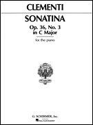 cover for Sonatina in G Major, Op. 36, No. 3