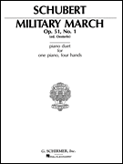 cover for Military March, Op. 51, No. 1
