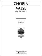 cover for Waltz, Op. 70, No. 2 in F Minor