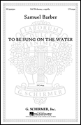 cover for To Be Sung on the Water Op. 42, No. 2