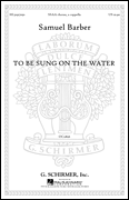 cover for To Be Sung on the Water, Op. 42, No. 2
