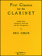 cover for First Classics for the Clarinet