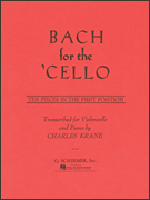 cover for Bach for the Cello