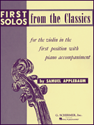 cover for First Solos from the Classics
