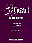 cover for Mozart for the Clarinet