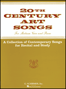 cover for Twentieth Century Art Songs for Recital and Study