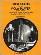 cover for First Solos for the Viola Player