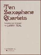 cover for Ten Saxophone Quartets