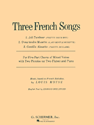 cover for 3 French Songs