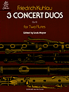 cover for 3 Concert Duos, Op. 10b