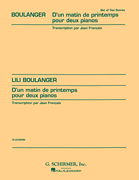 cover for D'Un Matin Du Printemps (set)