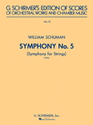 cover for Symphony No. 5 (1943): Symphony for Strings