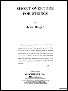 cover for Short Overture for Strings