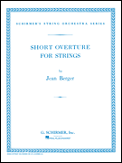 cover for Short Overture for Strings