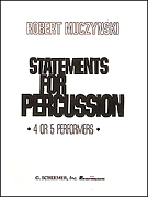 cover for Statements for Percussion