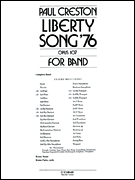 cover for Liberty Song '76 Op107 Bd Extra Sc
