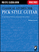 cover for Classical Studies for Pick-Style Guitar - Volume 1