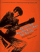 cover for Advanced Reading Studies for Guitar