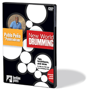 cover for New World Drumming