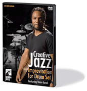 cover for Creative Jazz Improvisation for Drum Set