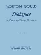 cover for Dialogues For Piano And String Orchestra Study Score