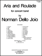 cover for Aria & Roulade Score Con Band