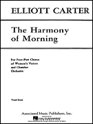 cover for Harmony Of Morning - SSAA/Pnovocal Score