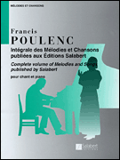 cover for Mélodies et Chansons