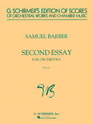 cover for Second Essay for Orchestra