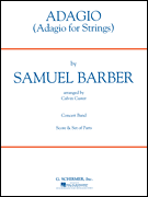 cover for Adagio Sc From Adagio For Strings