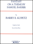 cover for Fantasy on a Theme by Samuel Barber (ov. to The School for Scandal)