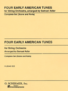 cover for Four Early American Tunes Set String Orchestra Sc & Pts