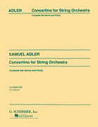 cover for Concertino for String Orchestra