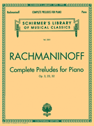 cover for Complete Preludes, Op. 3, 23, 32