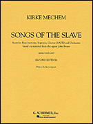 cover for Kirke Mechem - Songs of the Slave