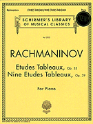cover for Etudes Tableaux, Op. 33 & 39