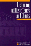 cover for Dictionary of Music Terms and Chords
