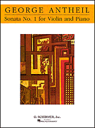 cover for Violin Sonata No. 1