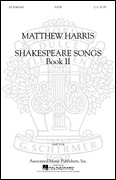 cover for Shakespeare Songs, Book II
