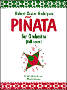 cover for Piñata for Orchestra