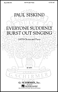 cover for Everyone Suddenly Burst Out Singing