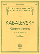 cover for Dmitri Kabalevsky - Complete Sonatas for Piano