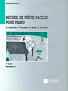 cover for Recueil de Pièces Faciles Pour Piano - Level 1, Volume 1