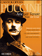 cover for Cantolopera: Puccini Arias for Tenor Volume 1