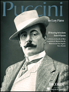 cover for Puccini for Easy Piano