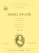 cover for 12 Sonatas Op. 2, Vol. 2