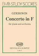 cover for Concerto in F for Piano and Orchestra