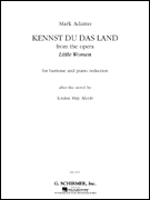 cover for Kennst Du Das Land (from the Opera Little Women)
