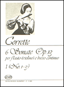 cover for Six (6) Sonatas For Flute (violin) And Basso Continuo Op13 Volume 1 Nos 1-3