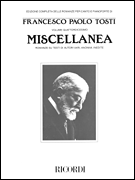 cover for Francesco Paolo Tosti - Miscellanea